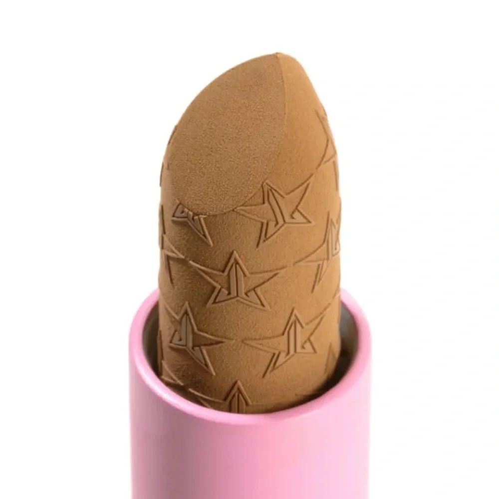 Jeffree Star Velvet Trap Lipstick Unphazed Gold Nude Matte Luxe Rare Shade Lip